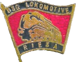 Wappen der BSG Lokomotive Riesa